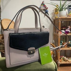 Kate spade Handbag purse velvet leather